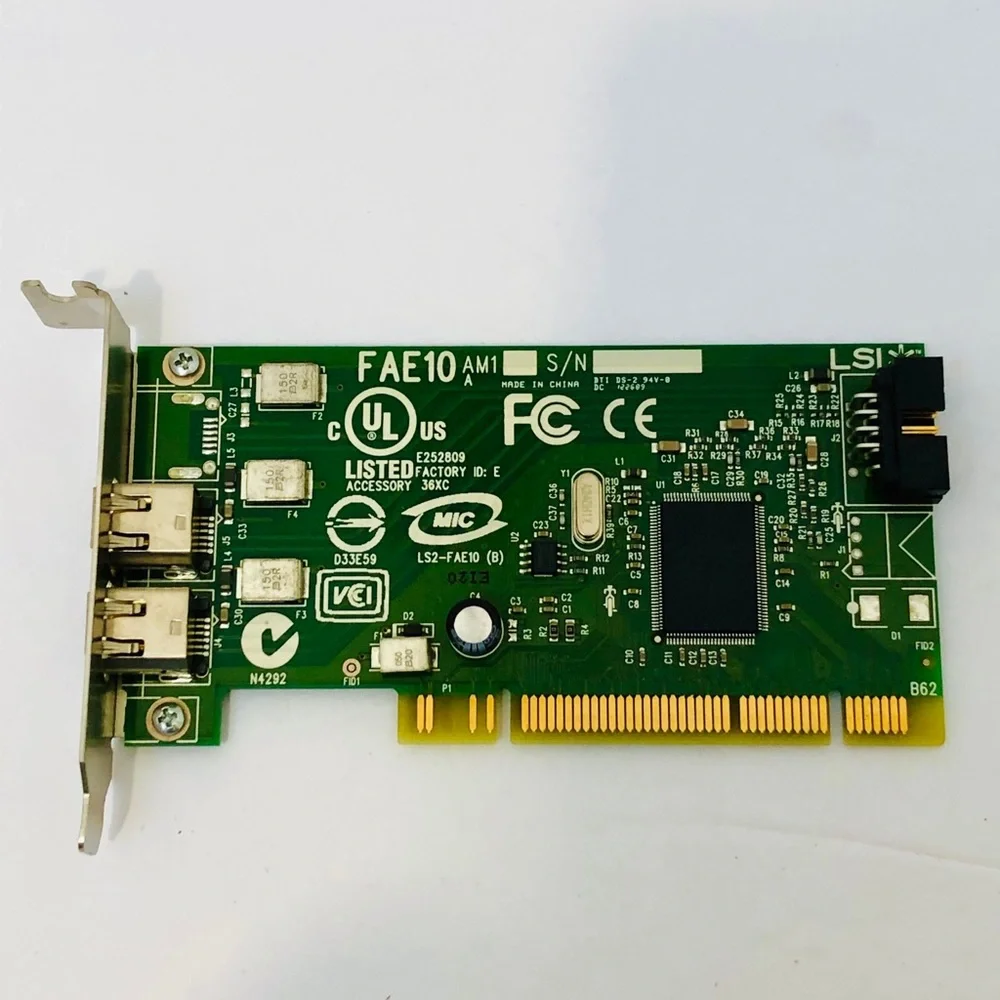 COPY - Dell H924H Dual Port IEEE-1394 PCI FireWire Card